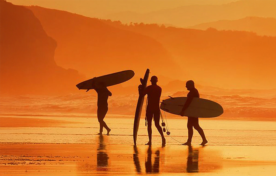 sunset surf 3